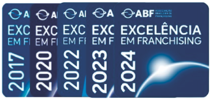 Selos ABF Excelência em Franchising 2017–2024